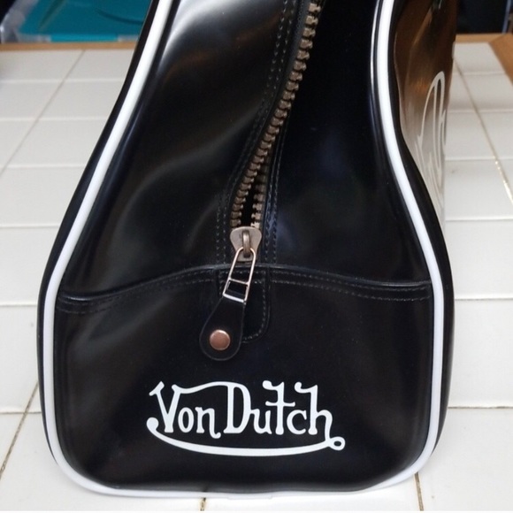 von dutch purse white